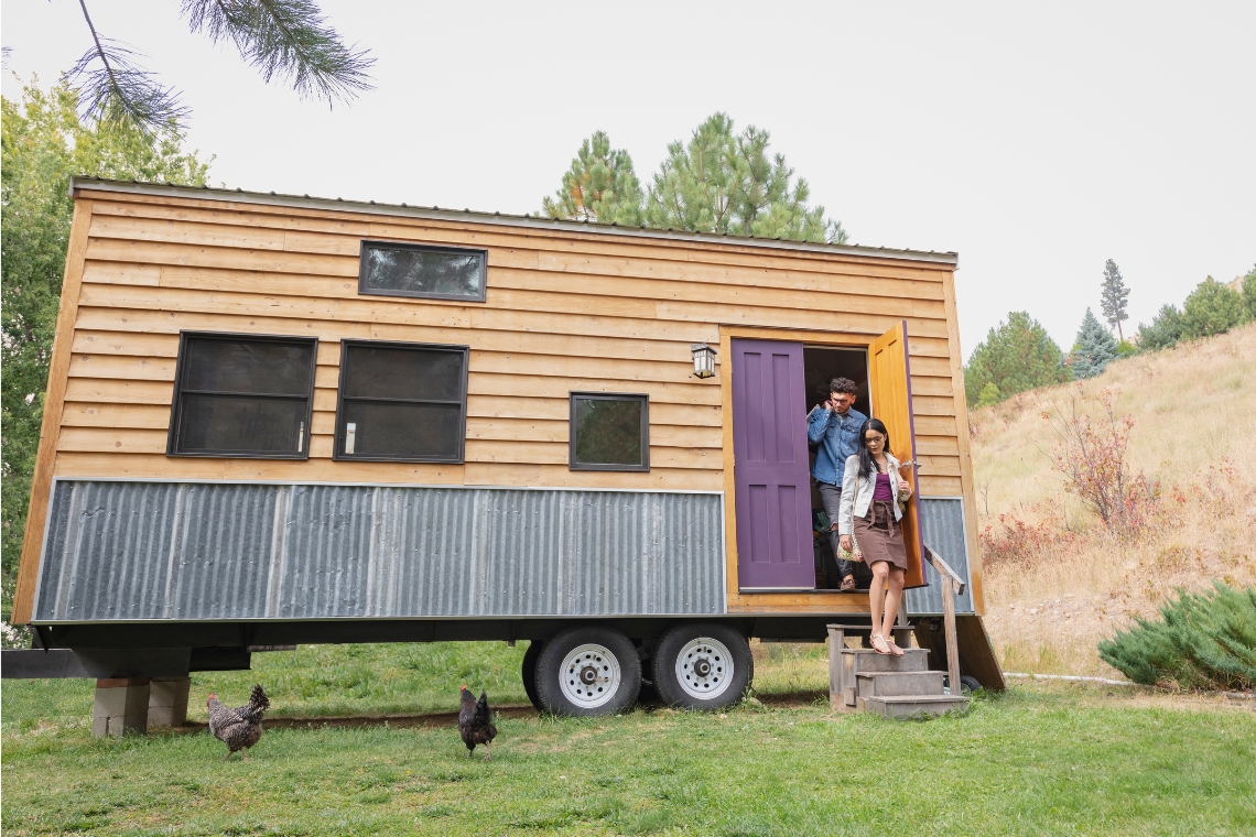 tiny home on wheels